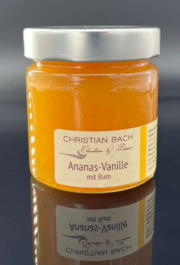 Ananas-Vanille – tropisch-süßer Aufstrich mit feiner Bourbon-Note