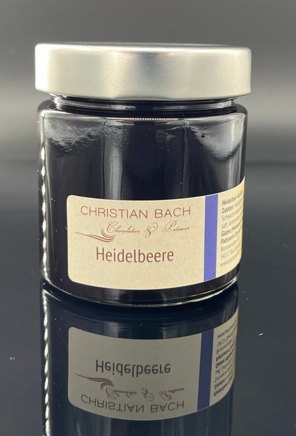 Heidelbeer-Konfitüre mit Johannisbeerlikör – tiefbeerig & elegant verfeinert