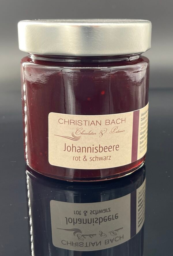 Johannisbeer-Konfitüre rot & schwarz – intensiv, herb & herrlich ausgewogen