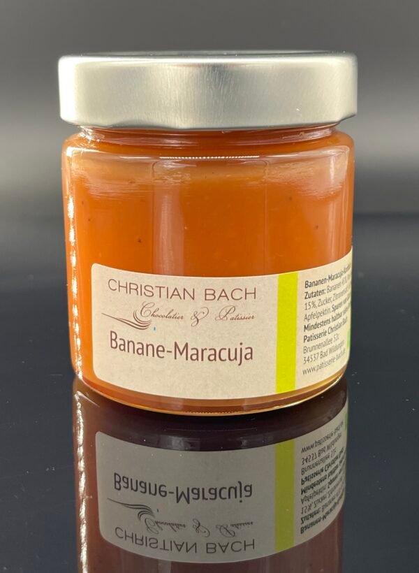 Banane-Maracuja-Konfitüre – cremig, exotisch & wunderbar ausgewogen