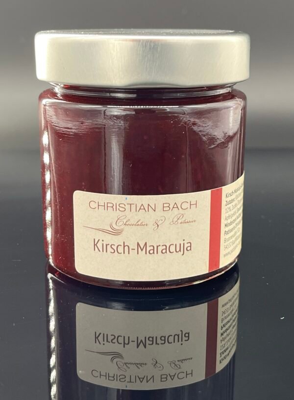 Kirsch-Maracuja-Konfitüre – fruchtig, exotisch & perfekt ausbalanciert